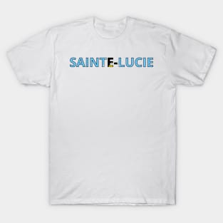 Drapeau Sainte-Lucie T-Shirt